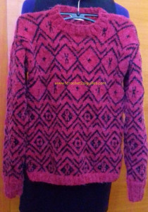 Pull enfant en Jacquard